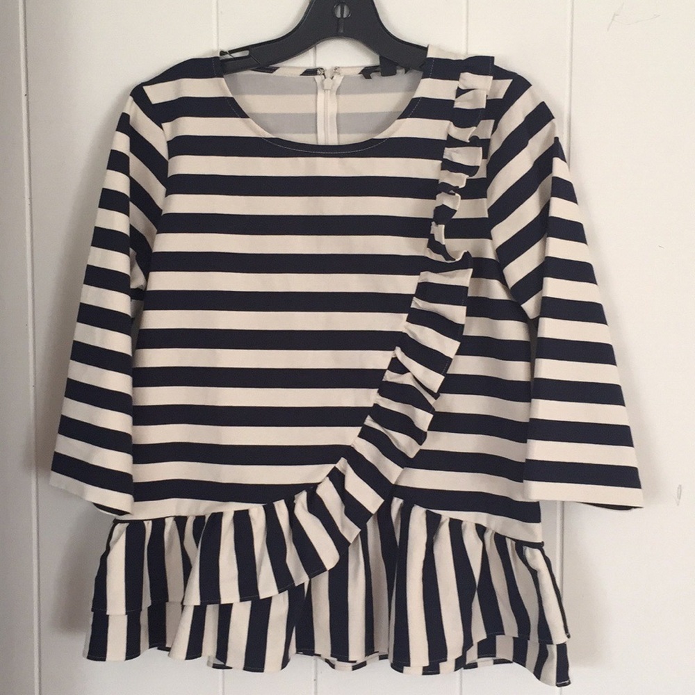 NWOT jcrew stripped top
